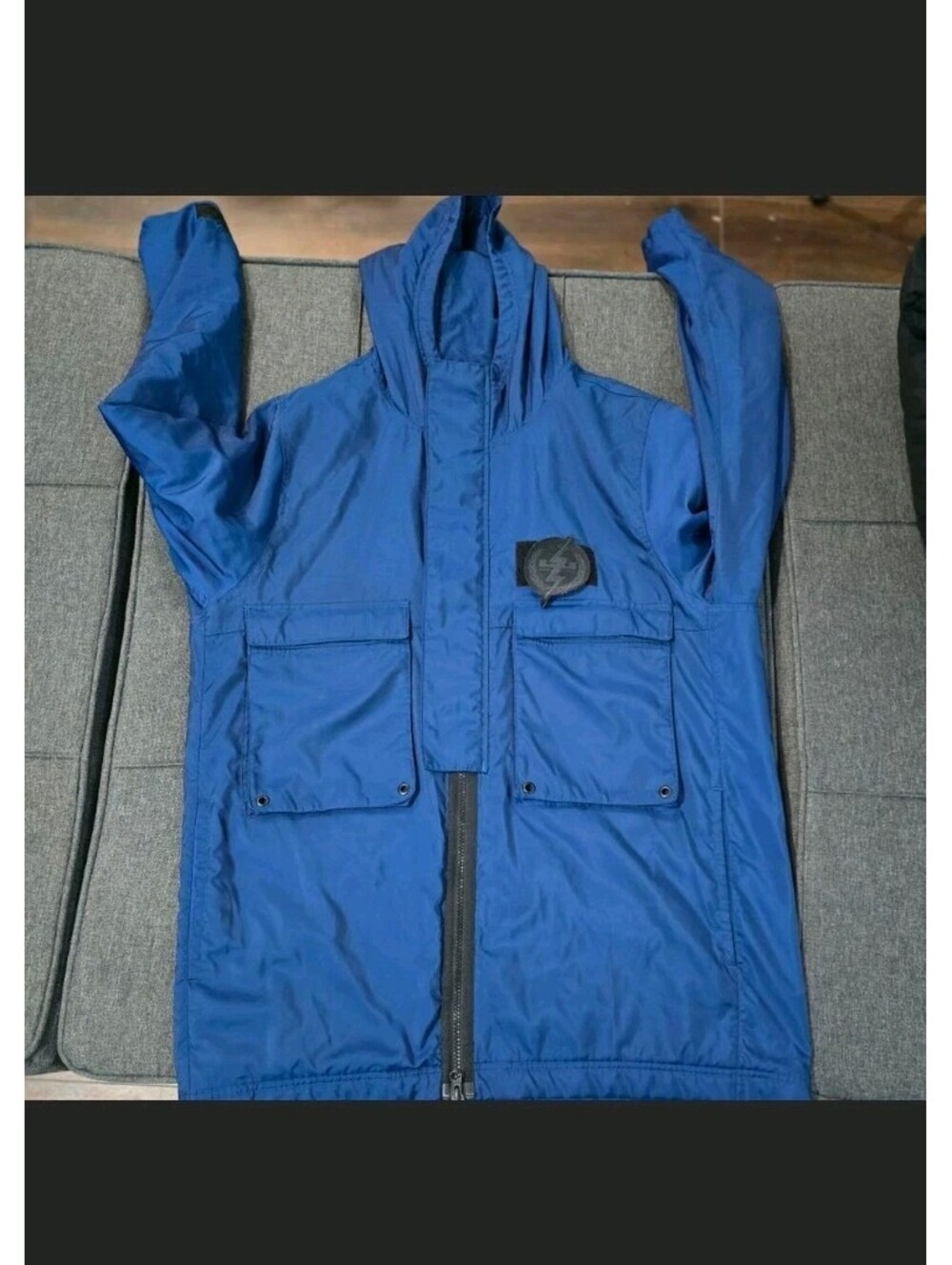Lebron Oversized Pocket Woven Warm-Up Hooded Jacket - CK6772-490